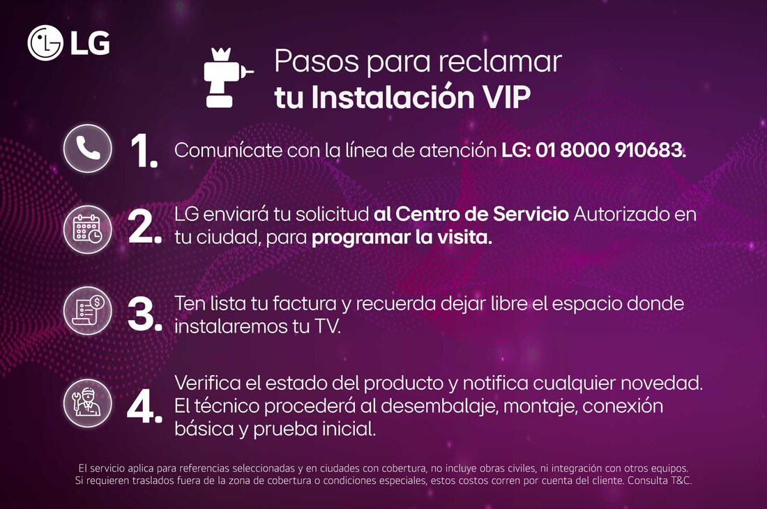 Pasos de instalación OLED evo C5E 4K 